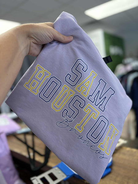 Sam Houston Broncos Printed Tee