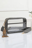 Clear PU Cross Body Camera Bag