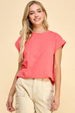 Short Sleeve Solid Top