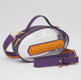 Football Style Clear Purse with Strap - Pre-Order