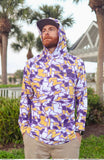 *Pre-Order* Men's Louisiana Camo Performance Hoodie
