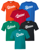House Color Baseball Style Printed Tees