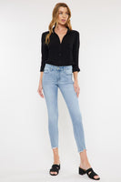 Kancan Mid Rise Ankle Skinny Jeans