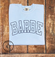 Barbe Bucs Athletic Style Short Sleeve Shirt