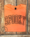 Spooky Outline Puff Comfort Colors Tee