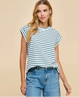 Striped Sleeveless Top
