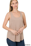 Sleeveless Round Neck Top