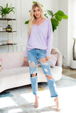 V-Neck Light Weight Soft Sweater