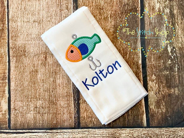 Fishing Lure Burp Cloth