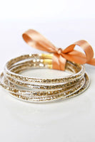 Glitter Tube Bangles