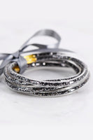 Glitter Tube Bangles