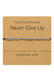 Morse Code Bracelets