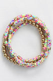 Colorful Clay Bracelet Stack