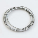 Stretchy Layered Guitar String Bracelets