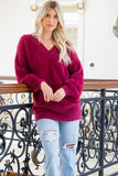 Super Soft Fuzzy Sweater - Multiple Colors