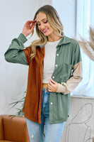Vivis Color Block Shacket