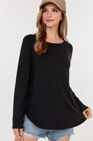 Long Sleeve Basic Soft Tee