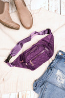 Quilted Belt Sling Bum Bag