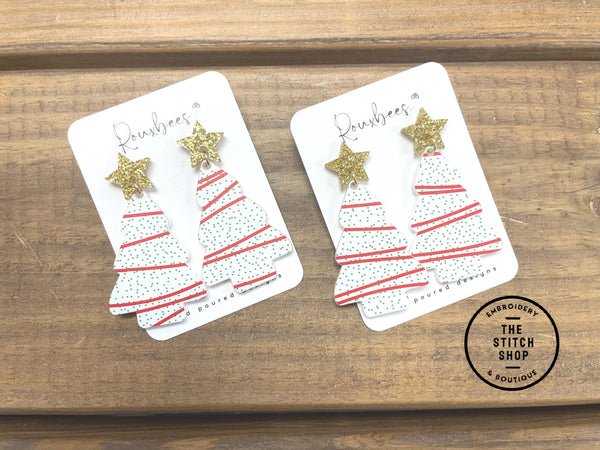 Rouxbees Acrylic Snack Cakes Earrings