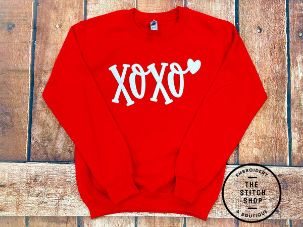 XOXO Valetine Unisex Sweatshirt - Adult