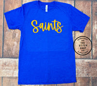 St. Louis Saints Puff Short Sleeve Bella Tee