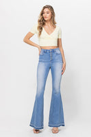 Vervet by Flying Monkey Button Fly High Rise Release Hem Flares