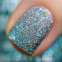 Chill Out - Rainbow Holographic Sparkle Nail Polish