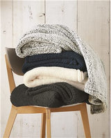 Sherpa Blanket - 50" x 60" - Monogrammed