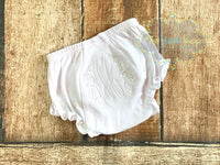 Ruffle Monogrammed Bloomers