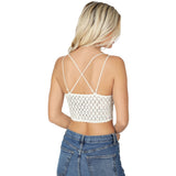 Plus - Crochet Lace Bralette (With Pads)