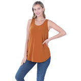 Sleeveless Round Neck Top