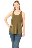 Sleeveless Round Neck Top