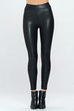 Stretchy Faux Leather Legging Pants