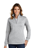Moss Bluff Middle School Ladies Embroidered Quarter Zip Fleece Pull Over
