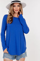 Long Sleeve Basic Soft Tee