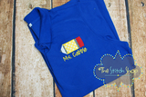 Pencil Applique and Embroidered Polo