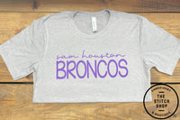 Sam Houston Spirit Tee - Gray