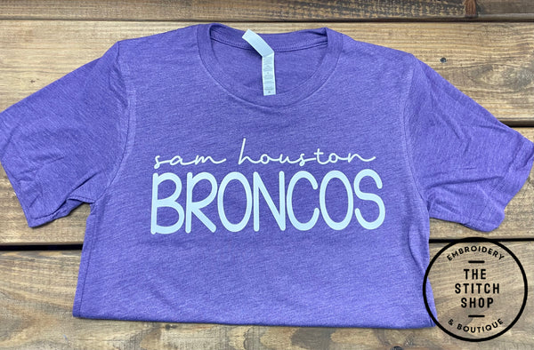 Sam Houston Spirit Tee - Purple